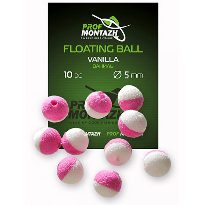 Насадка Floating Ball ProfMontazh 5mm Ваниль "Vanilla"