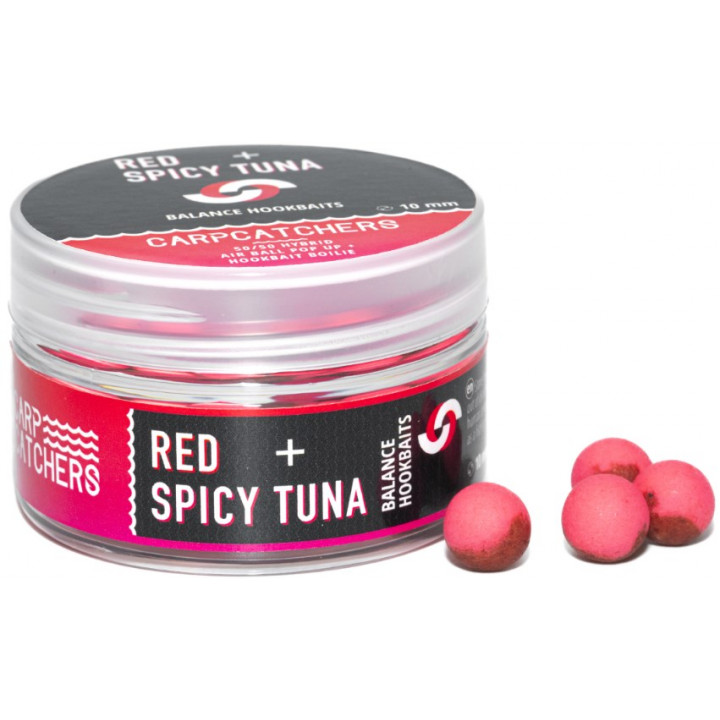 Бойли Carp Catchers Balance Hookbaits Red-Spicy Tuna 10mm