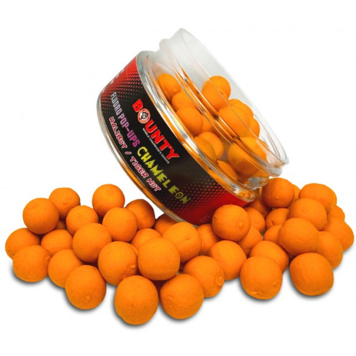 Бойлы BOUNTY FLUORO Pop-up CHAMELEON HALINUT / TIGER NUT 8mm