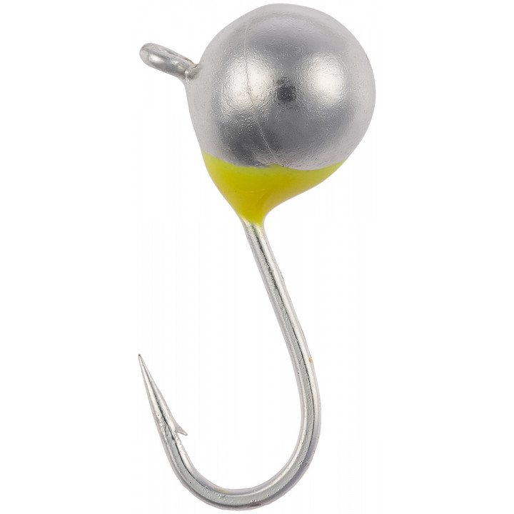 Мормышка вольфрамовая Viking Fishing Round+drop 0.18g 2.5mm Silver (1шт)