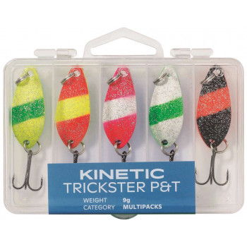 Набор Блесен Kinetic Trickster P&T 5g 5шт