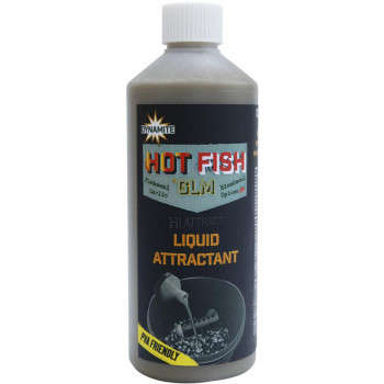 Ліквід Dynamite Baits Hot Fish & GLM Liquid Attractant 500ml