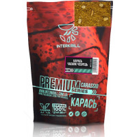 Прикормка INTERKRILL Premium Карась-Чеснок-Чебрець 1kg