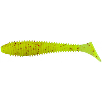 Силикон Keitech Swing Impact Fat 3.8" PAL#01 Chartreuse Red Flake 1шт