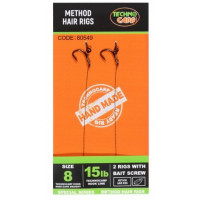 Готовый поводок TECHNOCARP Method Hair Rigs