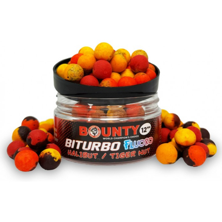 Бойли Bounty Fluoro Biturbo Halibut / Tiger Nut (палтус тигровий горіх) 8mm