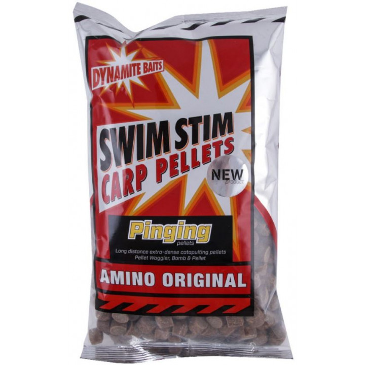 Пеллетс Dynamite Baits Swim Stim Pinging Pellets 13mm Amino Original 900g
