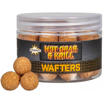 Бойлы Dynamite Baits Wafter Hot Crab & Krill 15mm