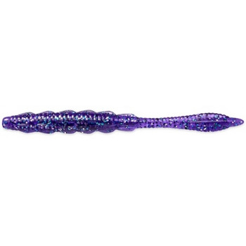Силикон FishUp Scaly Fat 3.2" (8шт) #060 Dark Violet/Peacock & Silver