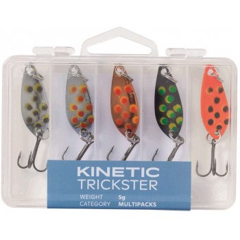 Набор Блесен Kinetic Trickster 5g 5шт