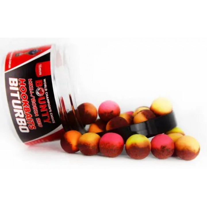 Бойлы BOUNTY BITURBO KRILL / ROBIN RED Mix-цветов 14mm