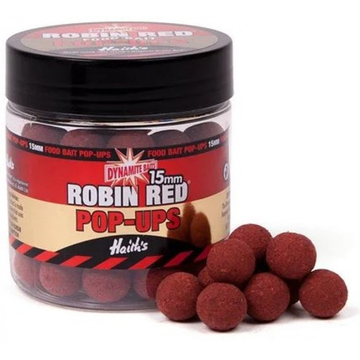 Бойлы Dynamite Baits Robin Red 15mm Pop Ups