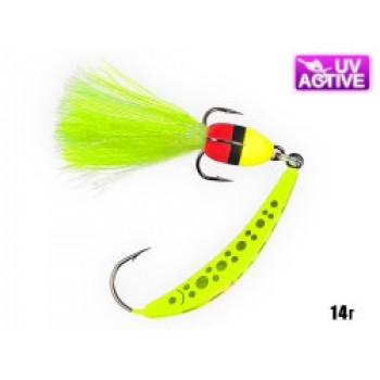 Блесна ProfMontazh "Лижа" 14g Yellow
