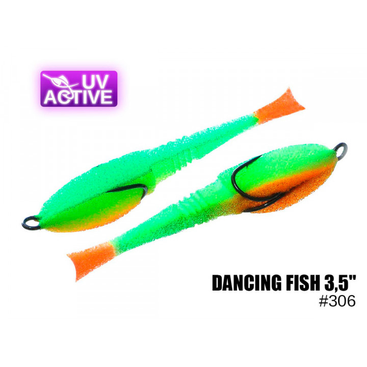 Поролоновая приманка ПрофМонтаж Dancing Fish 3.5" #306