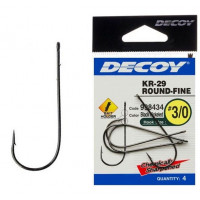 Гачок Decoy KR-29 Worm Round-Fine №2/0