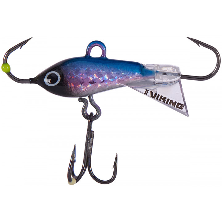Балансир Viking Fishing Yeti Ice Jig 20mm 3.0g #1 Blue Glam