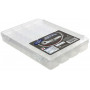 Коробка Meiho Clear Case C-1200ND 255x190x40mm Сlear