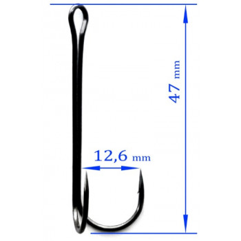 Гачок Kumho DOUBLE HOOK LIGHT 800 № 3/0