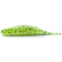 Силикон FishUp Tanta 1.5" 10шт #055 Chartreuse Black