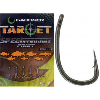 Гачок Gardner Target Speci-Beaked Point Hooks Barbed №10 10шт