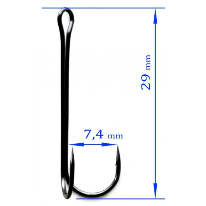 Крючок Kumho DOUBLE HOOK LIGHT 800 №8