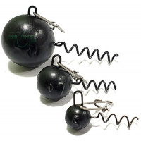 Груз Днепр-Свинец "Штопор" черный 23g