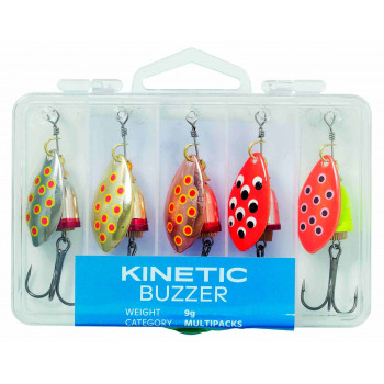 Набор Блесен Kinetic Buzzer 6g 5шт