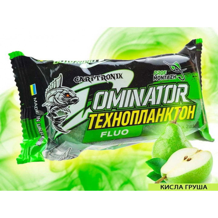 Технопланктон ProfMontazh DOMINATOR Fluoro Dance Smoke (2х90g) Кисла Груша