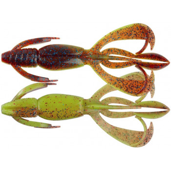 Силикон Keitech Crazy Flapper 2.0" (8шт/уп) EA#15 Grape chart red flk 1шт