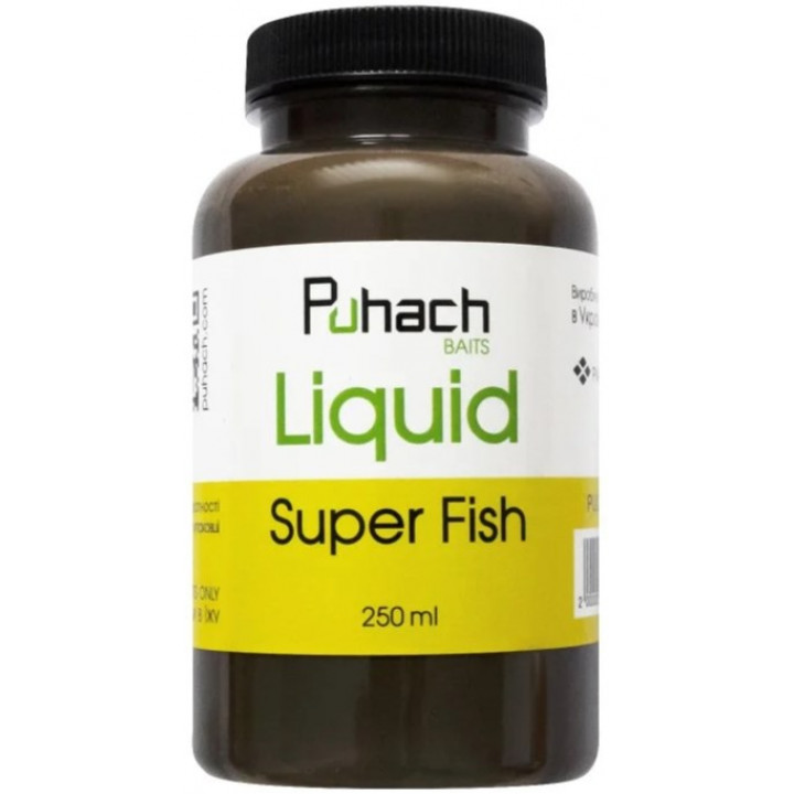 Ліквід Puhach Baits Liquid 250ml - Super Fish