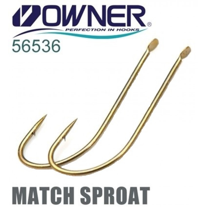 Гачок Owner 56536 Match Sproat №10 Brown 14шт