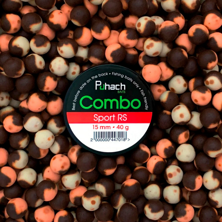 Бойли Puhach Baits Combo 15mm - SPORT RS (SPORT RS)