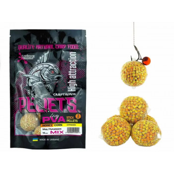 ПВА стіки Carptronik Lazy PVA Stick-Pellets Honey/Corn (Мед/Кукурудза) 15шт