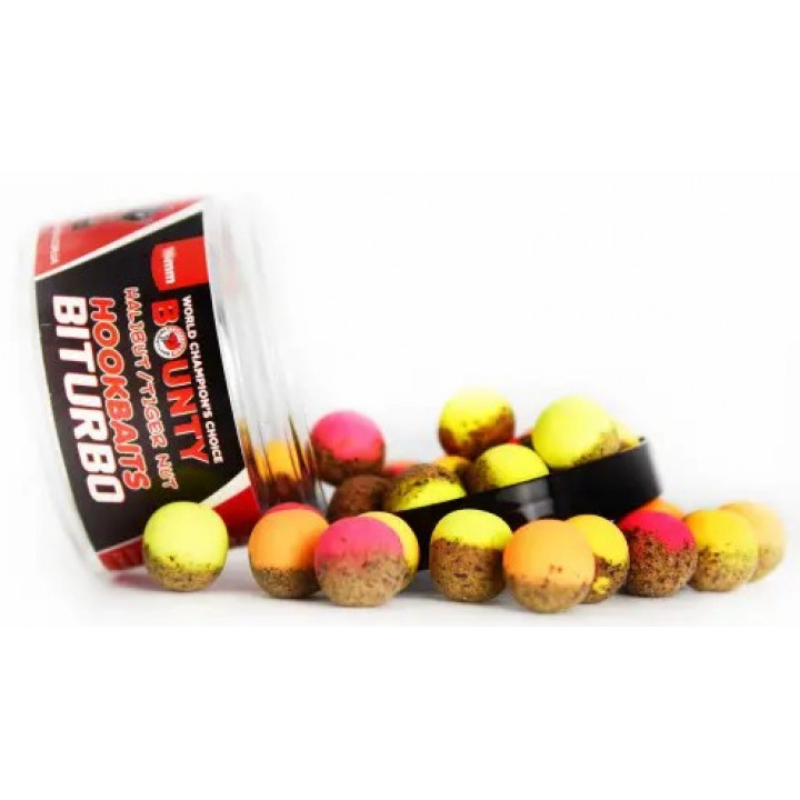 Бойли Bounty Biturbo Halibut / Tiger Nut (палтус тигровий горіх) Mix-кольорів 16mm