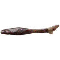 Силикон FishUp Tiny 1.5" 12шт #050 Green Pumpkin Brown/Red & Purple