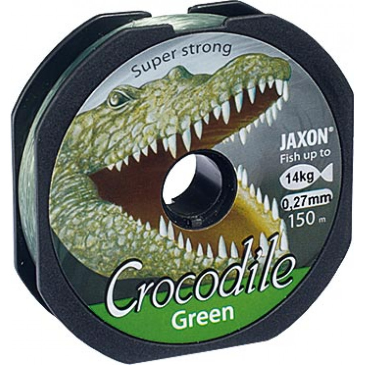 Леска Jaxon Crocodile Green 0.14mm 150m