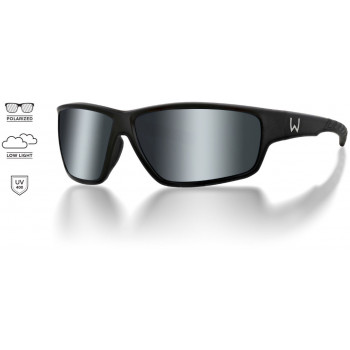 Очки Westin W6 Sport 20 Matte Black - LB Smoke LM Silver Flash AR Blue