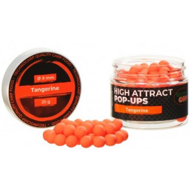 Бойли Технокарп Pop-Up 8mm Tangerine