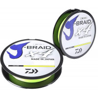 Шнур Daiwa J-Braid x4 135м 0.10мм Yellow