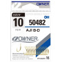 Крючок Owner 50482 AJI-BD №7 Gold 15шт