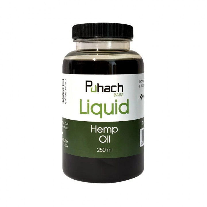 Ліквід Puhach Baits Liquid 250ml - Hemp Oil (Конопляна Олія)