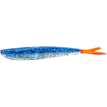 Силикон LUNKER CITY Fin-S Fish 8шт/уп 4" #279 Blue Ice Firetail