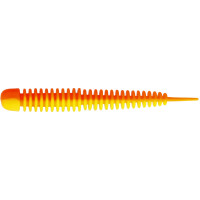 Силикон Kinetic Wriggly 7.5cm 2.1g Yellow/Orange (10шт) Garlic