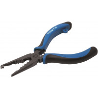 Плоскогубцы Kinetic CS Heavy Duty Splitring Plier 6,5" Curved Nose Blue/Black