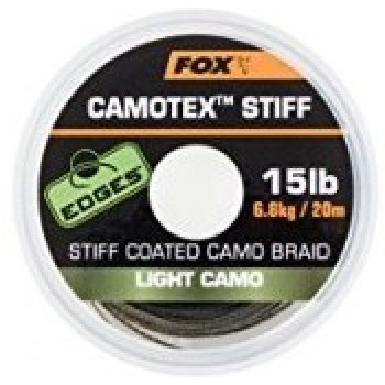 Поводковый материал FOX Camotex Light Stiff 20m 20lb