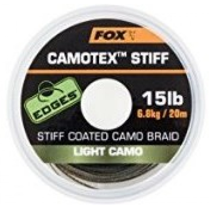 Повідковий матеріал FOX Camotex Light Stiff 20m 20lb