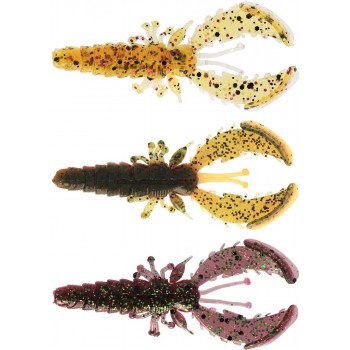 Силикон Westin Crecraw Slim Creaturebait 5.5cm 1.5g Floating Clear Water Mix 22 (6шт/уп)