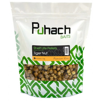 Варені гранули Puhach Baits Premium Line Shelf Life Pellets 1 kg - Tiger Nut 8/10mm (Тигровий горіх)