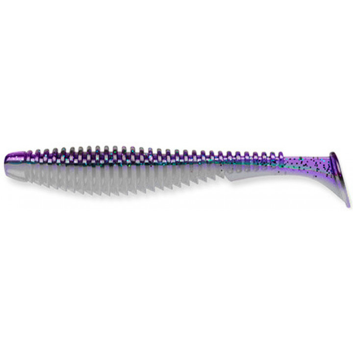 Силикон FishUp U-Shad 4" (8шт) #215 - Violet/Pearl
