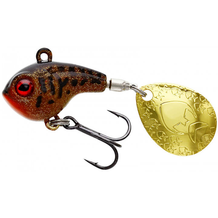Тейл-Спиннер Westin Dropbite Spin Tail Jig 3.2cm 12g Motoroil Burbot